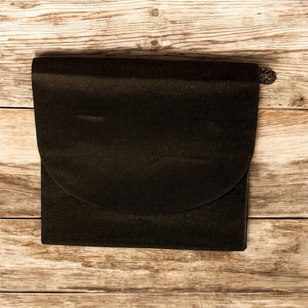 Satin tiny crossbody or evening bag with string